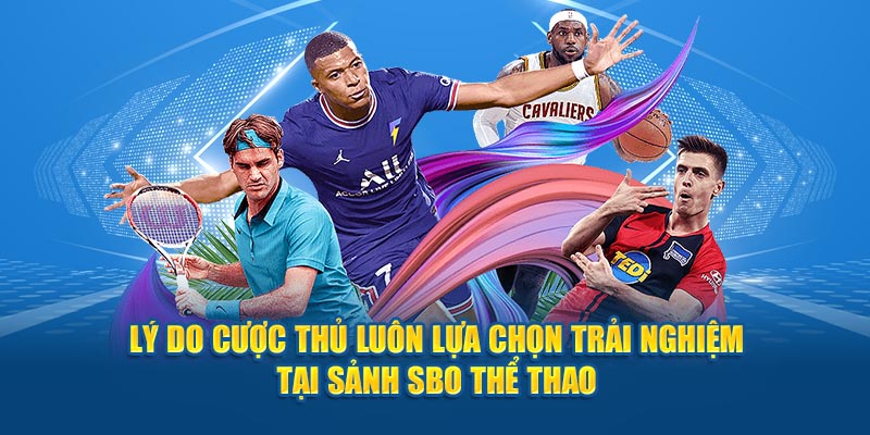 Lý do cược thủ luôn lựa chọn trải nghiệm tại sảnh SBO thể thao 